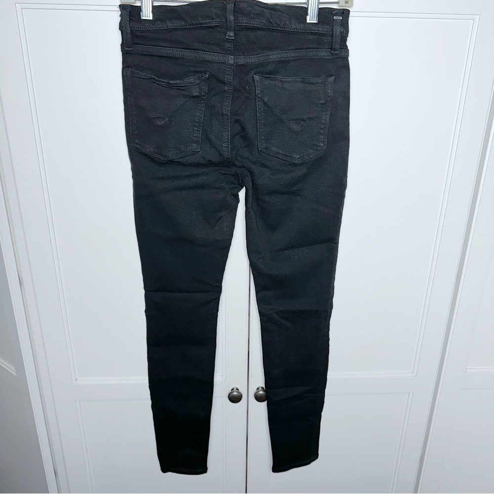 Hudson Nico Super Skinny Black Jeans 27 - Picture 3 of 10